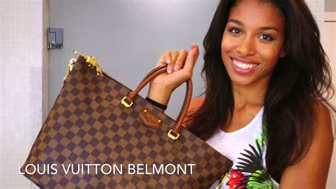 Louis Vuitton Belmont review + what's in my bag! 